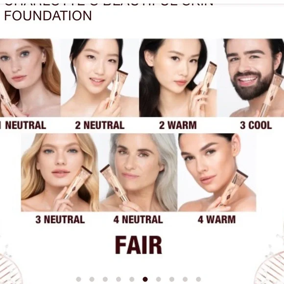 Charlotte Tilbury CHARLOTTE'S BEAUTIFUL SKIN FOUNDATION 1-2-3-4-5-6-7-8-9 - Picture 9 of 12